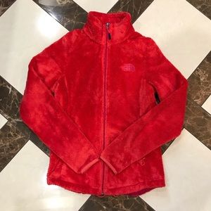 PERFECT condition Red North Face Osito Jacket XS